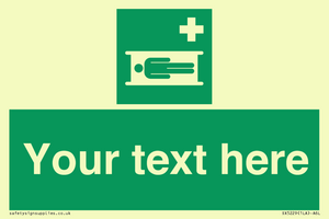 Custom Stretcher Sign